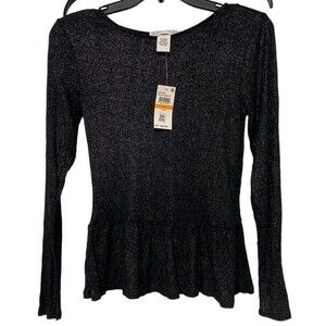 Planet Gold Juniors Long Sleeve Shirt-Size S